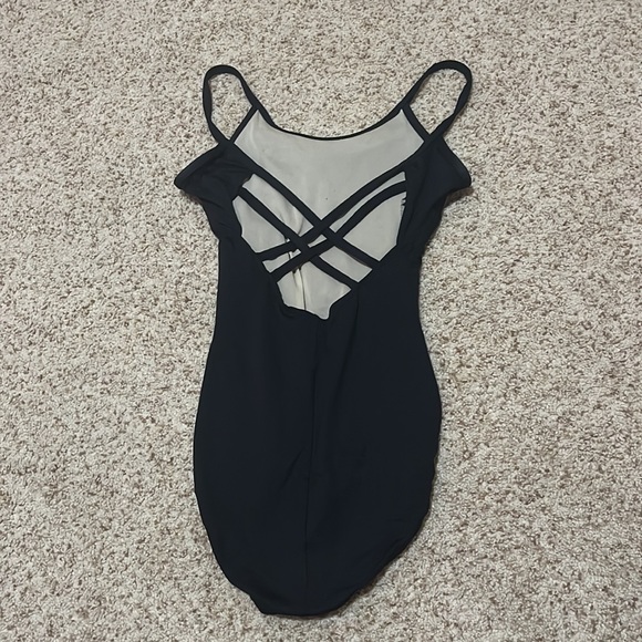 Black Ballet Leotard - Picture 2 of 4